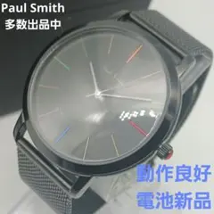 F　Paul　Smith　腕時計　ブラック　メッシュベルト　メンズ　1009のサムネイル