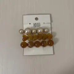 ヘアクリップ　3点セット　⚠︎最終値下げ