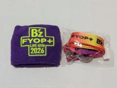 B'z LIVE-GYM 2026 FYOP＋ ガチャ リストバンド　新品未使用