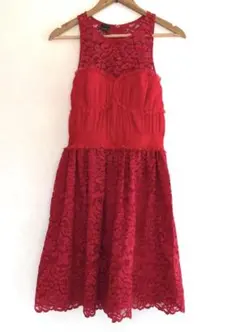 PINKO ピンコ レース ワンピース ノースリーブ 40 ドレス レディース