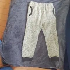 120サイズ グレー系パンツ ウエストゴム