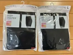 ヒートテックボディシェイパー シームレスショーツ(四分丈) 2点セット