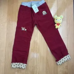 ★ミキハウス120★暖か裏地付きパンツ★コーデュロイ★ズボン★新品