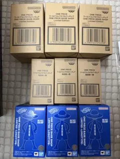 ONE PIECE BASE SHOP ルフィズ　ワーコレ２種×3