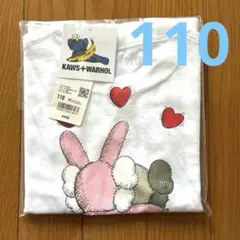 UNIQLO UT カウズ ＋ ウォーホル　コラボ　Tシャツ　110