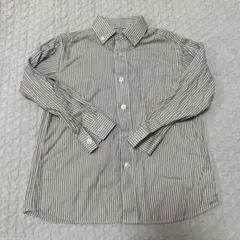 familiar 長袖シャツ 110 ストライプ