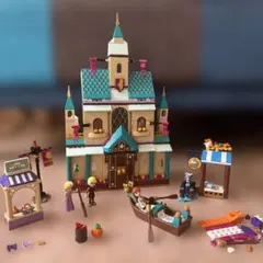極美品 アナとエルサの城セット LEGO 説明書付き