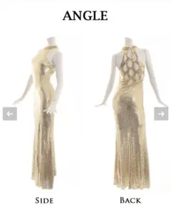 スパンコール ドレス