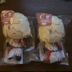 刀剣乱舞　一文字則宗　Ｃ賞ぬいぐるみ 2体セット
