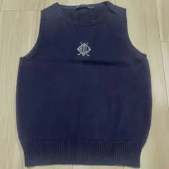 RALPH LAUREN GOLF ニットベスト ネイビー