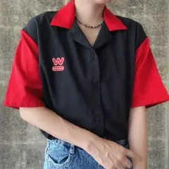 古着ヴィンテージ、半袖シャツ、ブラウス、メンズ、レディーストップス、USA