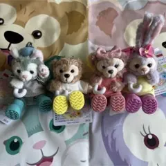 ダッフィー シェリーメイ ジェラトーニ ステラルー ぬいぐるみストラップ