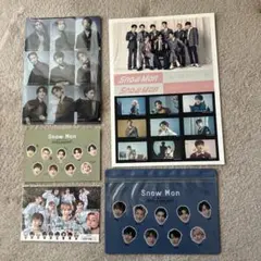 Snow Man ステッカー・シール 4枚セット