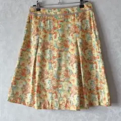 Style com 東京スタイル 花柄 フレアスカート タック M ボタニカルのサムネイル