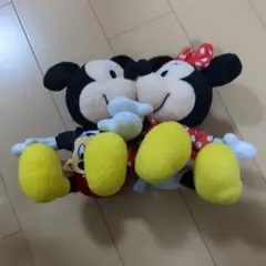 ミッキーマウス ミニーマウス ぬいぐるみ