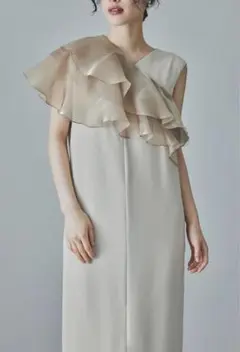 【タグ付き】niana＊ドレス＊新品＊結婚式＊ベージュ