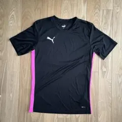 PUMA 半袖Tシャツ ブラック/ピンク S