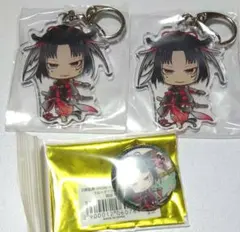 刀剣乱舞　アニメイトカフェ　小烏丸　アクキー　缶バッジ　グッスマカフェ