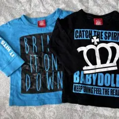 【80cm】BABYDOLL ロンＴ 2枚セット