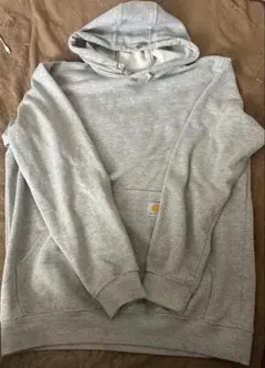 Carhartt グレー フード付きパーカー