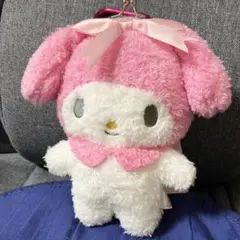 マイメロディ　がま口財布　リボン付き