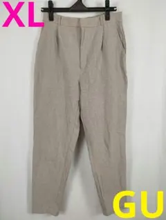 GU　パンツ　カジュアルパンツ　レディース(XLサイズ)