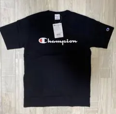 新品 Champion チャンピオン Tシャツ 半袖 ロゴプリント ブラック Lのサムネイル