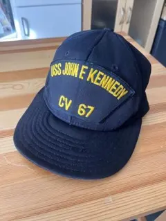 80s ヴィンテージ US製 ミリタリーキャップ USS CARL VINSON - メルカリ