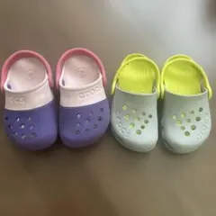 クロックス 14、15センチ2足セット