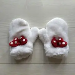 東京ディズニーリゾート ミニーちゃん もこもこ 手袋