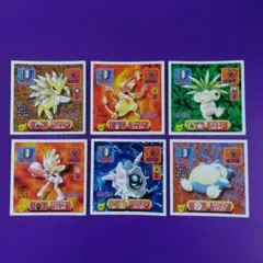 アマダ ポケットモンスター シール イーブイ進化系 4枚セット - メルカリ