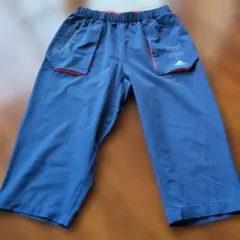 adidas ネイビー ハーフパンツ 160