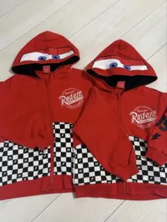 カーズ ライトニングマックィーン パーカー 2枚セット