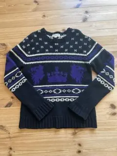 TOMMY ノルディック柄ニット M 希少のサムネイル