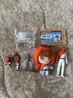 ブンブンジャー 変身マスコット ぬいぐるみ ネームバッジ ロールアイス