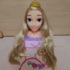 【希少 海外限定】ディズニー ラプンツェル スタイリングヘッド ヘアアレンジ