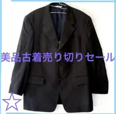 【美品✨売り切りセール】メンズ テーラードジャケット ダークブラウン 仕事