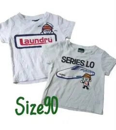 LAUNDRYコットンTシャツ、リニア鉄道、電車、新幹線、男の子、ベビー、キッズ
