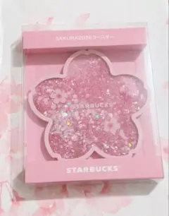 スターバックス　スタバ　桜　2026 コースターシャイニーピンク