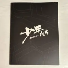 少年たち 青春の光に パンフレット 2019 大阪松竹座