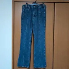 HAREセンタープレス フレアデニムパンツ Mのサムネイル