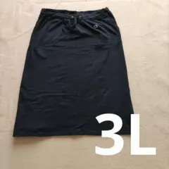 Champion ブラック ロングスカート 3Lのサムネイル