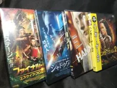 ［21］新品未開封 洋画 DVD４本セット アクション・サスペンス
