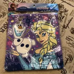 新品　　　アナ雪　タオル巾着　Mサイズ