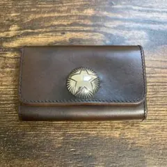 RRL ダブルアールエル コンチョウォレット 三つ折り財布 レザー