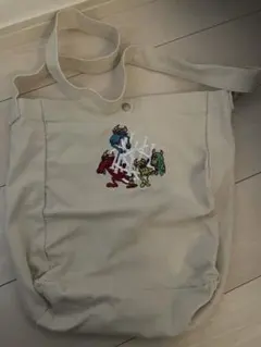 King Gnu 刺繍トートバッグ ベージュ