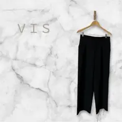VIS ワイドパンツ センタープレス