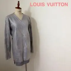 LOUIS VUITTON メタリック Vネック ワンピースのサムネイル