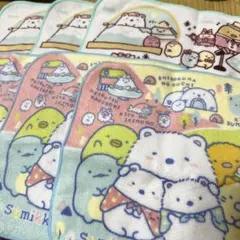 すみっコぐらし サンエックス ミニタオル ハンカチ 6枚 定価の半額以下！