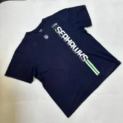 リーボック 半袖 Tシャツ ネイビー 2XL コットン 古着 Reebok